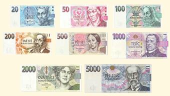 Czech banknotes